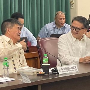 Cong Anthony Golez at work