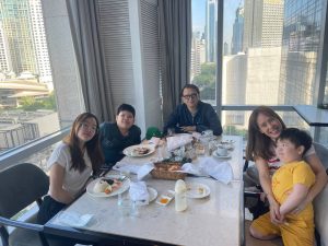 Cong Anthony Golez with his family