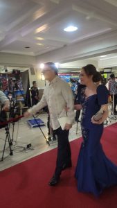 Cong Anthony Golez with his wife