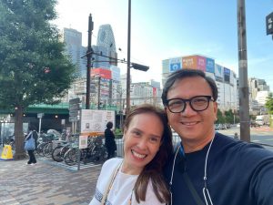 Cong Anthony Golez with his wife
