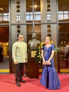 Cong Anthony Golez with his wife