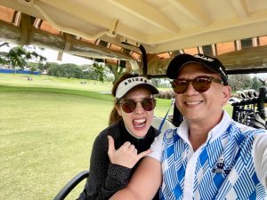 Cong Anthony Golez with his wife