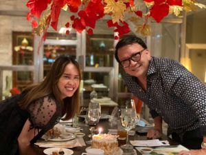Cong Anthony Golez with his wife